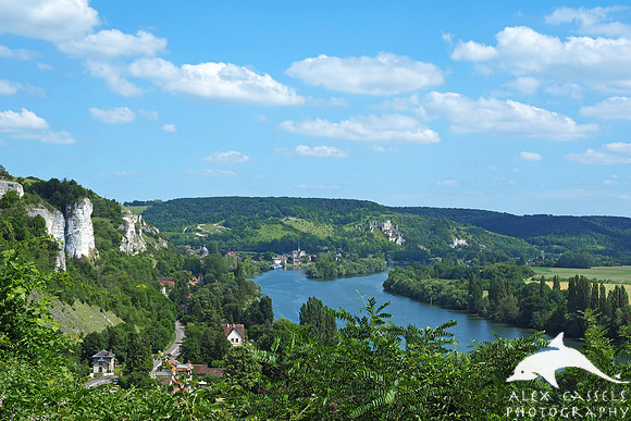 The River Seine at Les Andelys