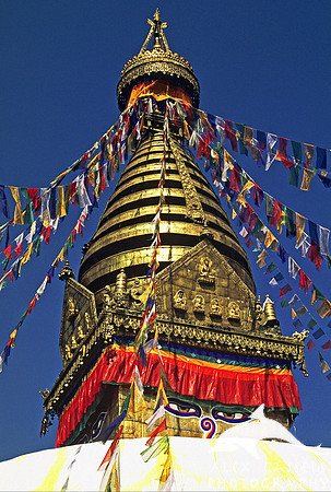 The Swayambunath Temple