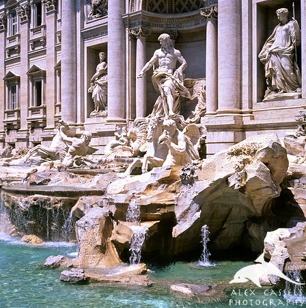 The Trevi Fountain