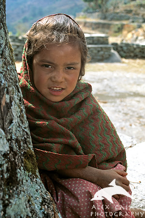 Nepali Girl in Birethanti