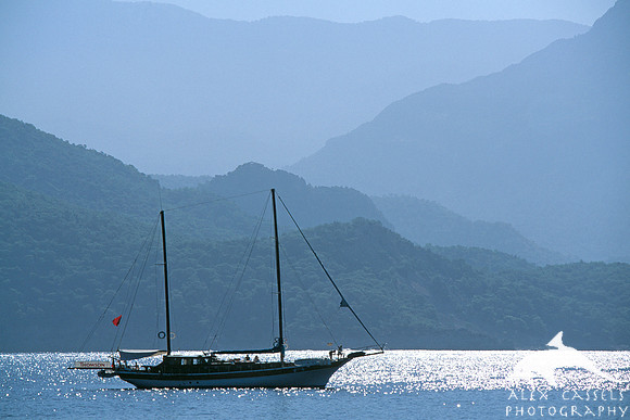 Gulet at Gemiler Island